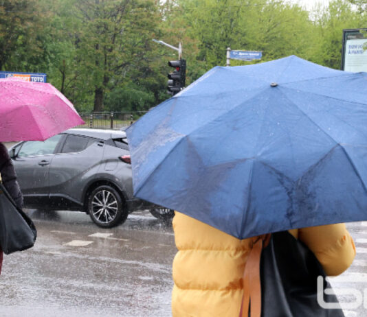 Жълт и оранжев код за дъжд в 24 области