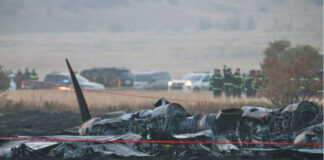Турция: Загинали са всички 20 души от военния самолет, който се разби в Грузия
