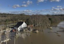 Поройни валежи и наводнения в Южна Франция