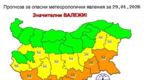 Оранжев и жълт код за опасно време: Идват поройни дъждове