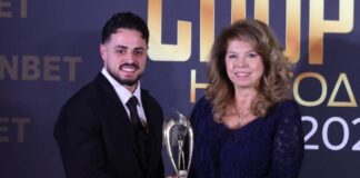 Карлос Насар е Спортист №1 на България