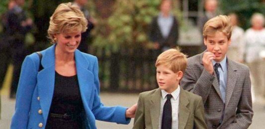 Принцеса Даяна е подготвяла Хари да стане крал, Уилям е бил твърде „срамежлив“