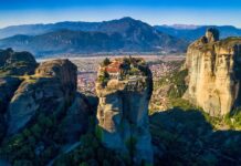 Жена загина след падане от скала в Метеора