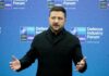 Самолетът на Зеленски едва не е бил ударен от дрон в Молдова