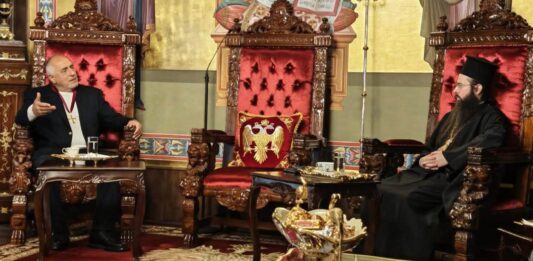 Сливенският митрополит връчи на Бойко Борисов орден „Св. Димитрий Сливенски“ – I степен